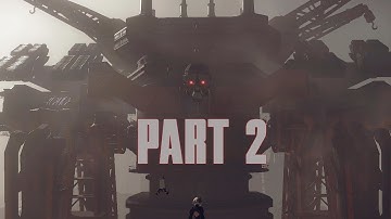 Nier: Automata Walkthrough (Part 2) - GOLIATH BOSS