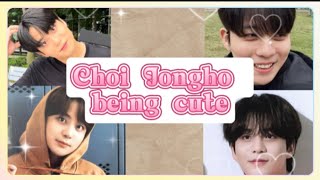 Ateez Choi Jongho|Being cute