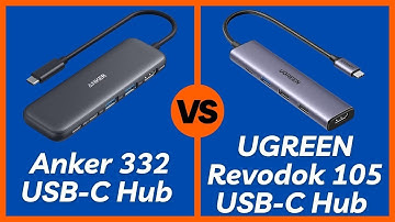 Anker 332 USB C Hub vs UGREEN Revodok 105 USB C Hub– Which Docking Station Should You Buy?