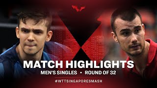 Kirill Gerassimenko vs Tomislav Pucar | MS | Singapore Smash 2022 (R32)