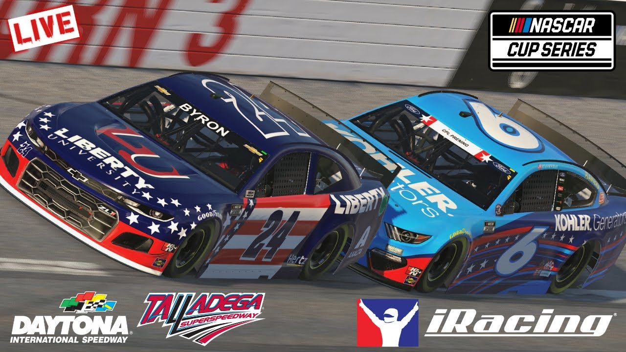 NASCAR iRacing Cup Series! Daytona! Talladega!