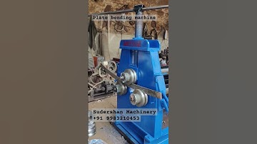 SHEET METAL ROLLING MACHINE | PLATE BENDING MACHINERY AND TOOLS +91 9983210453 #sheetmetal #roller