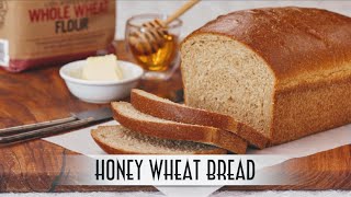 Honey Wheat Bread | Straight Dough Method