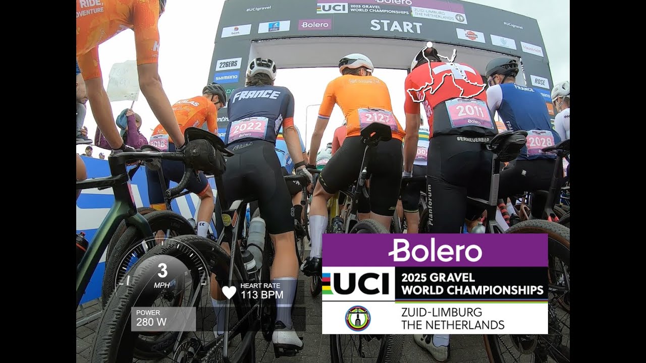 2025 UCI GRAVEL WORLDS 🌈 | Zuid-Limburg, NL | Men 35-39 | RAW FOOTAGE | P21