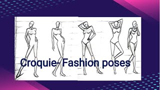 HOW TO DRAW FASHION POSES- fashion illustration tutorial