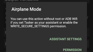 Tasker - Airplane Mode No Root or ADB Wifi