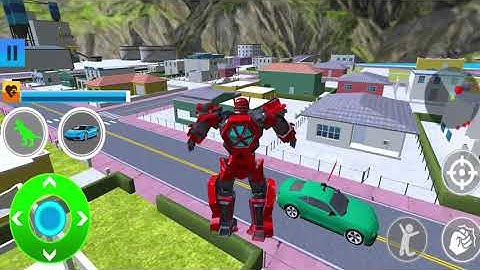 Dino Robot Car Game Dinosaur Robot Transform hero Android Gameplay #02