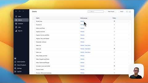 Client Groups in Tidyflow - Organize and Filter Your Clients Easily