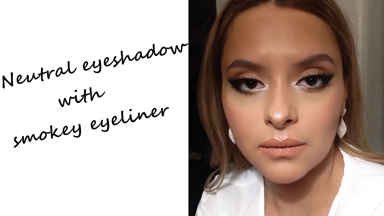 Neutral Eyeshadow with Smokey Eyeliner JackieEFFEX YouTube
