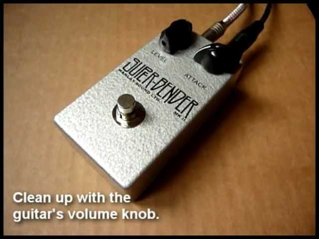 Super Bender MKII (Tone Bender). Cool Yardbirds' Jimmy Page fuzz sound at  the end. (Smile On Me)