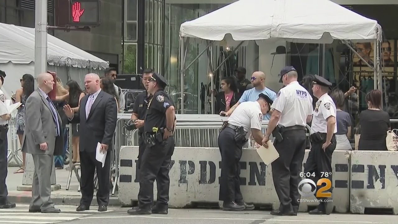 Traffic Diverted Near Trump Tower As President Returns To NYC