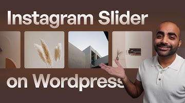 How to Add an Instagram Slideshow Widget to WordPress Easy