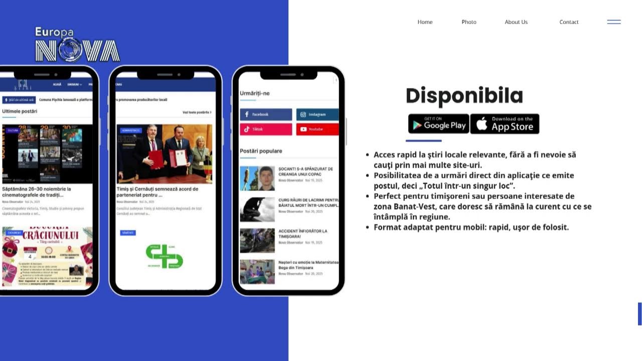 ÎN DIRECT - Știrile orei 18:30 - 05.03.2026 - Tele Europa Nova Timișoara