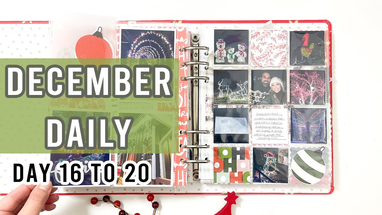 December Daily 2024 Ali Edwards Day 16 To 20 Friends Light And December daily 2024 ali edwards day 16 to 20 friends light and
