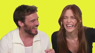 Riley Keough Cracks Up Sam Claflin in 'Daisy Jones & the Six' Press Tour by Iconic Idols 154,462 views 1 year ago 7 minutes, 46 seconds