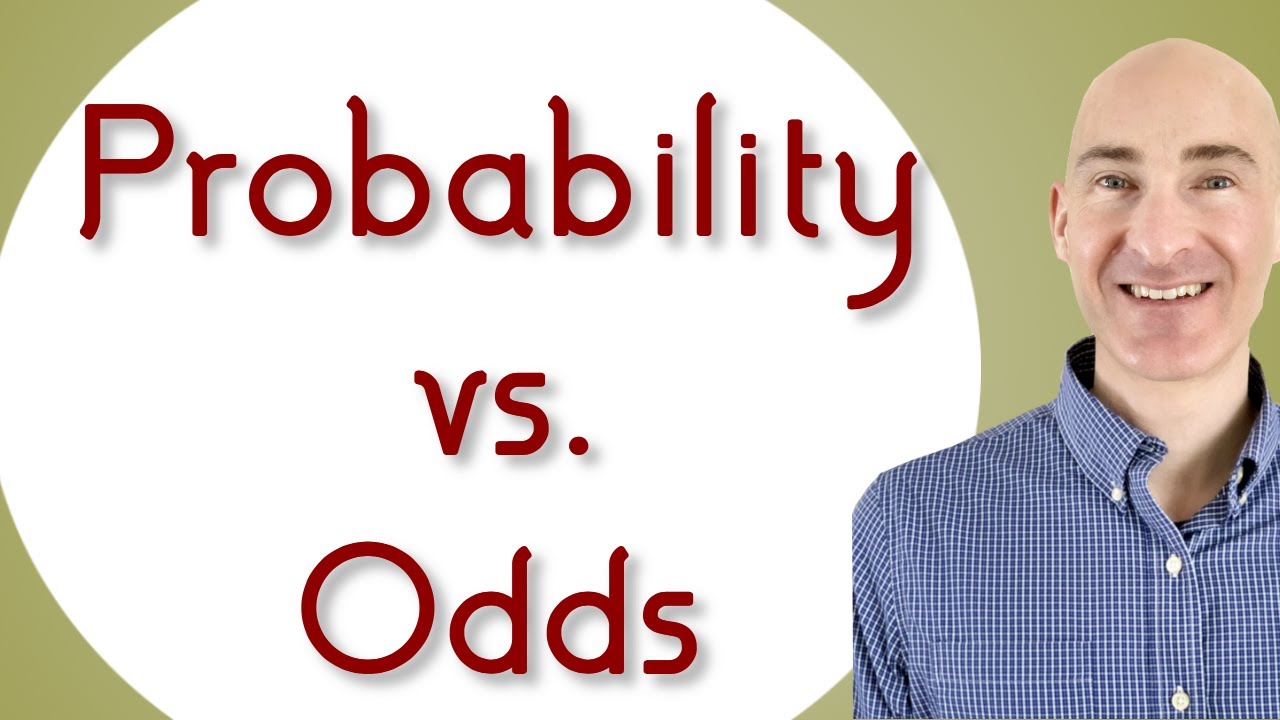 Probability Vs Odds Youtube