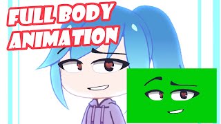 Upside Down Gacha Meme Green Screen Test Character Animated