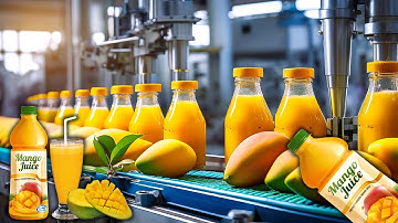 How Mango Juice Is Made In Factory | Mango Juice Factory