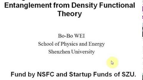 Insights into phase transitions and entanglement from density functional theory
