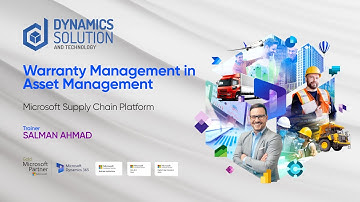 Warranty Management | Training Video | Sr. Functional Consultant Salman Ahmad