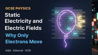 Static Electricity and Electric Fields: Why Only Electrons Move | GCSE Physics