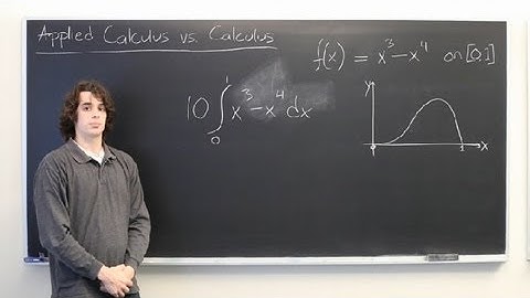 Difference Between Applied Calculus & Calculus : Calculus Explained