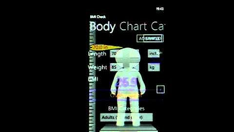 Windows Phone 7 app: BMI Check