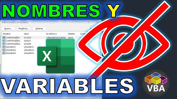 OCULTAR TODOS LOS NOMBRES-VARIABLES EN EXCEL VBA @JANSCONSULTING