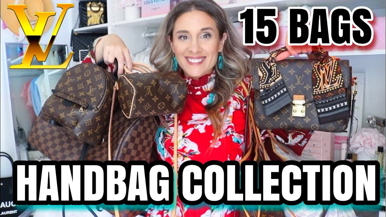 My entire Louis Vuitton handbag collection