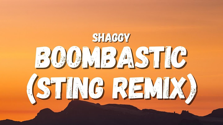 Boombastic Remix version - Remix performance video thumbnail