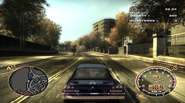 Need For Speed: Most Wanted (2005) Gameplay on Ubuntu 15.10 / Lutris 0.3.7.2