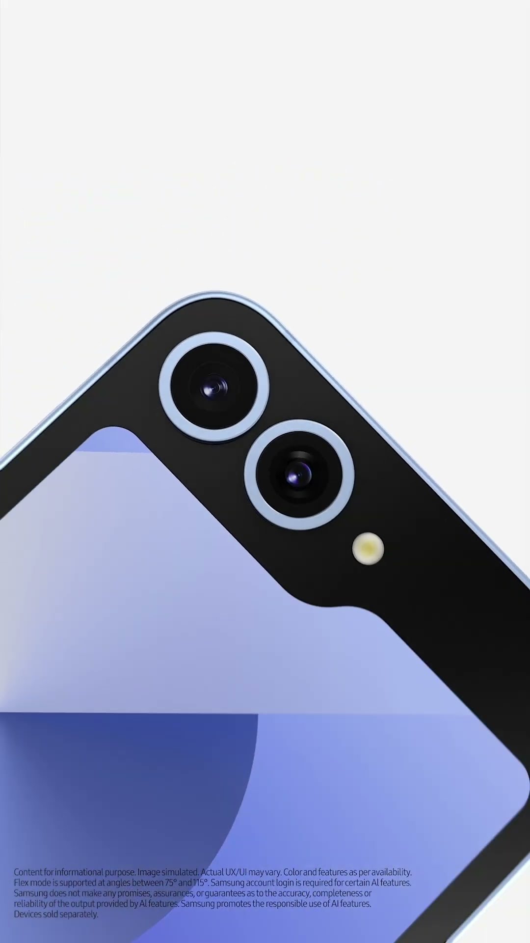 FlexCam with Galaxy AI | Galaxy Z Flip6 | Samsung