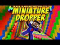 Minecraft MINIATURE DROPPER with Vikkstar, Jerome & Mitch (Minecraft Dropper Map)