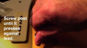 Tune o matic bushing removal tip