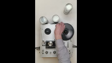 Isolation Loop 5  - Akai X-100D Reel to Reel, Tape Loop #Shorts