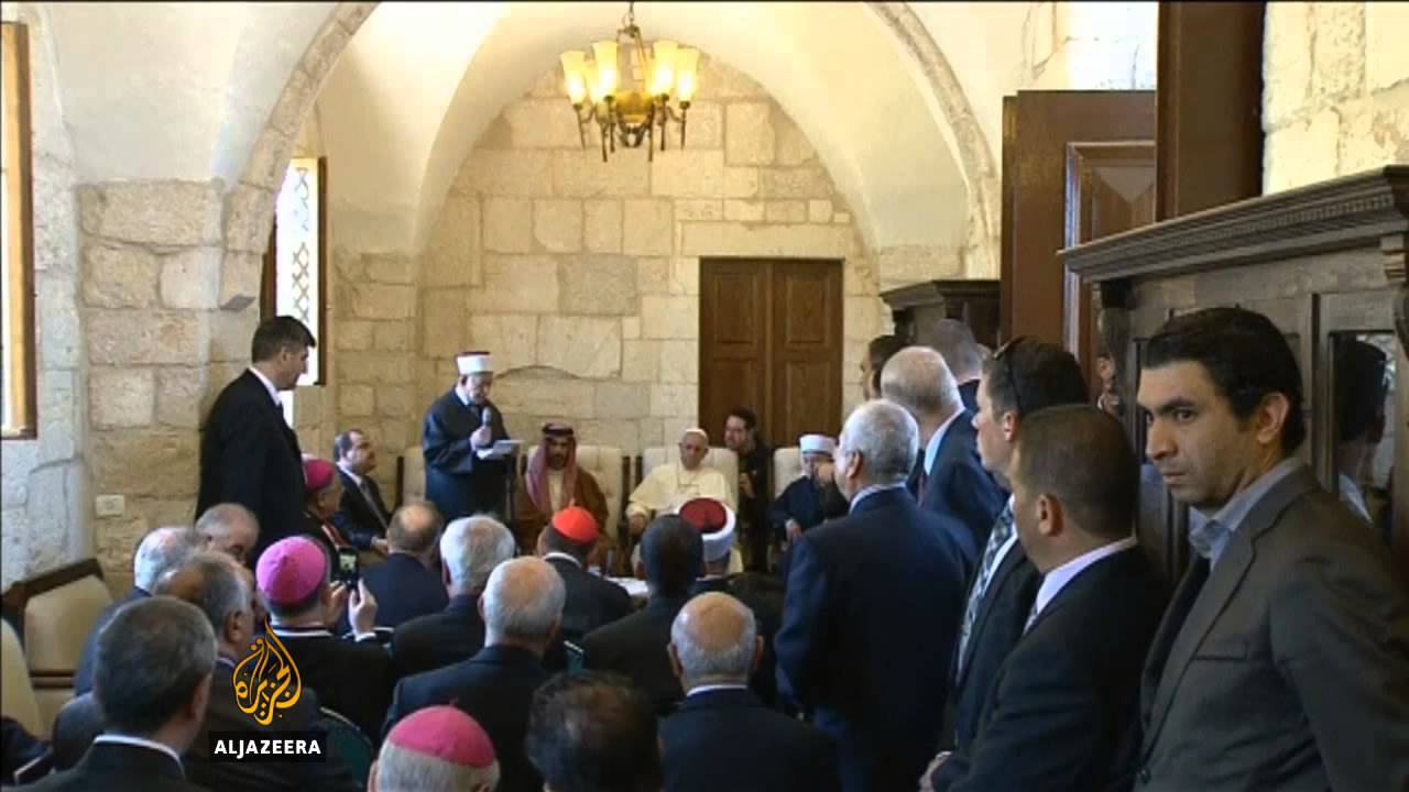 البابا يدعو إلى السلام في الشرق الأوسط