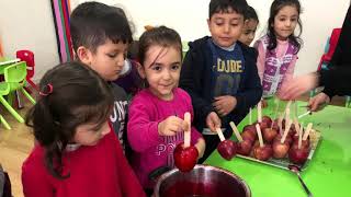 Okulöncesi Aile Katılımı Etkinliğimiz Elma Şekeri