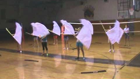 Bell High School 2011 Basics Flag Drop Spins