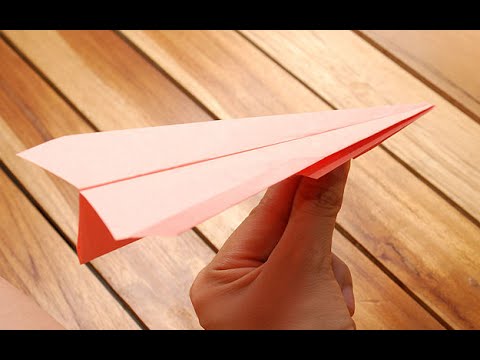 فيديو: كيف تصنع طائرة من الورق الذي يطير
