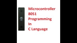 Microcontroller Programming  Lecture 01 Introduction