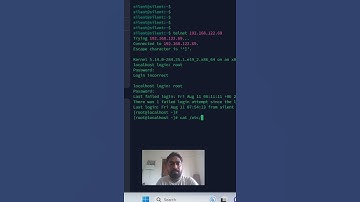 Linux essential commands telnet part 08#shorts