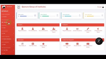 Institute Management System | Employee
