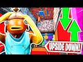 The UPSIDE DOWN Default Deathrun! (Fortnite Battle Royale Creative Mode)