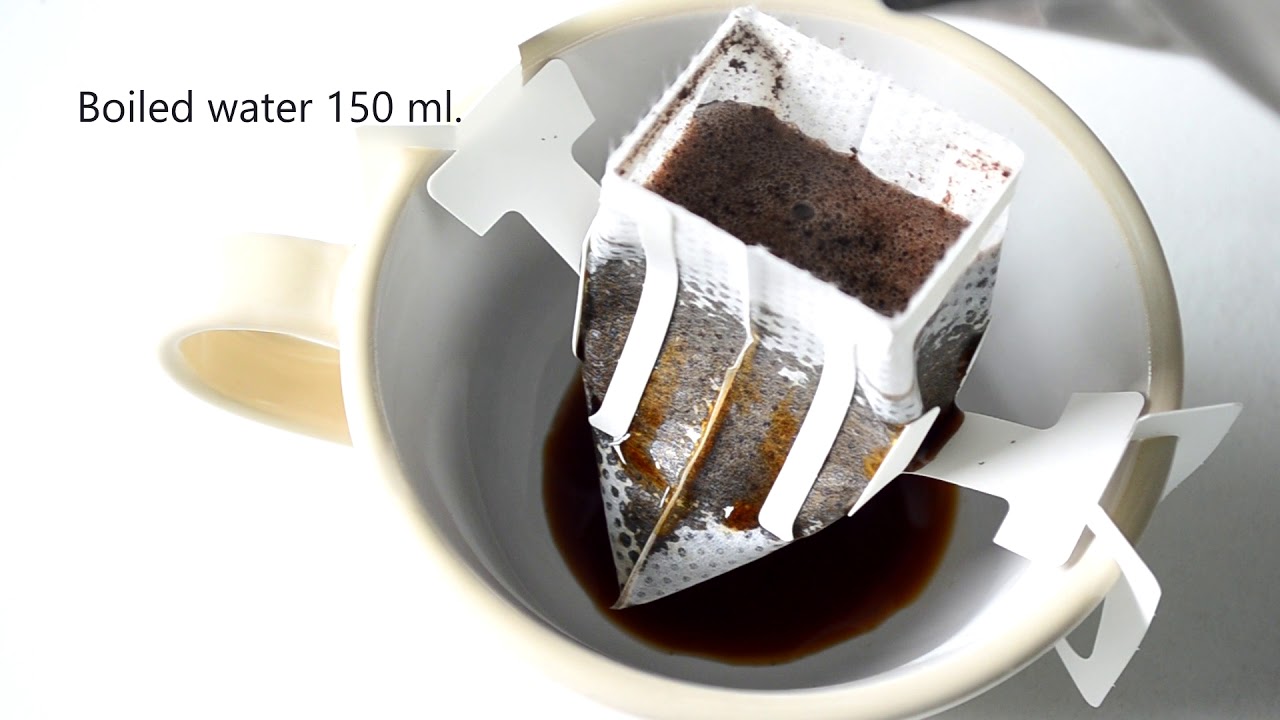 วิธีชงกาแฟดริปชนิดซอง : How to make coffee drip bag. | สรุปข้อมูลที่เกี่ยวข้องกาแฟ ดริปที่สมบูรณ์ที่สุด