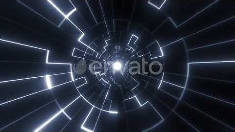 Digital Tunnel Loop 4K | Motion Graphics - Envato elements