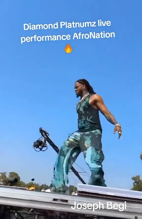 Diamond platnumz perform at Afronation