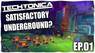 Lets AUTOMATE A Mining EMPIRE Techtonica Lets Play Ep.01