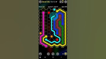 How To Solve Flow Free Hexes Extreme Hextangle Pack Level 86 Board Walk Through Solution Walkthrough