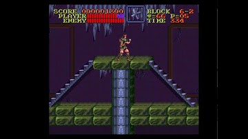 Castlevania IV Prototype - 1st area of the castle