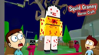 Squid Granny Horror Craft - Android Game | Shiva and Kanzo Gameplay screenshot 5